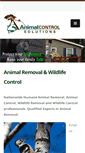 Mobile Screenshot of animalcontrolsolutions.com
